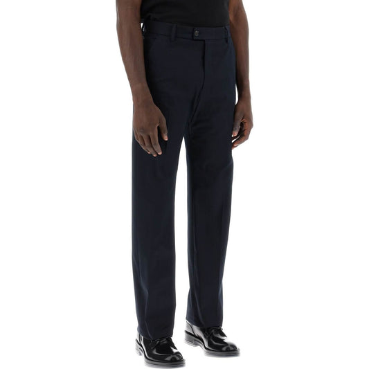 Alexander Mcqueen chino pants with logo lettering on the Trousers Alexander Mcqueen