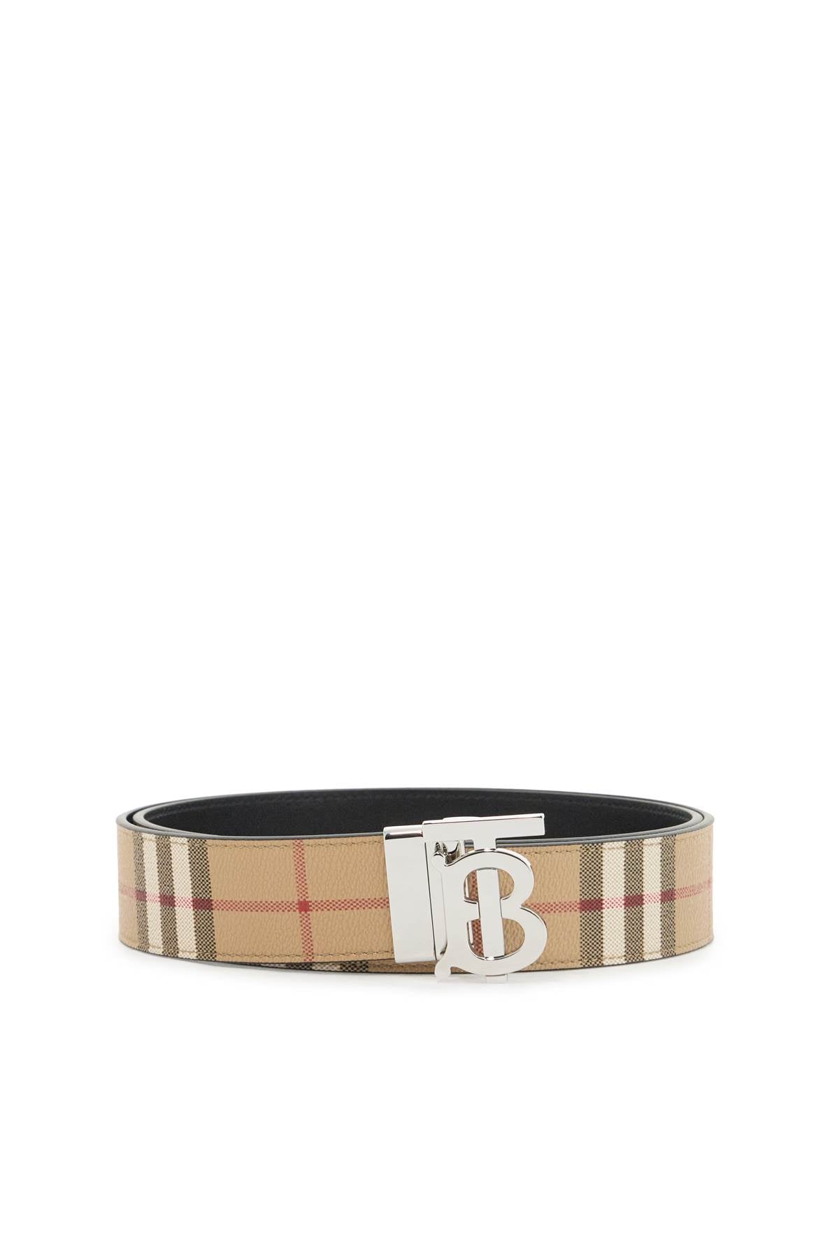 Burberry Burberry check reversibile belt