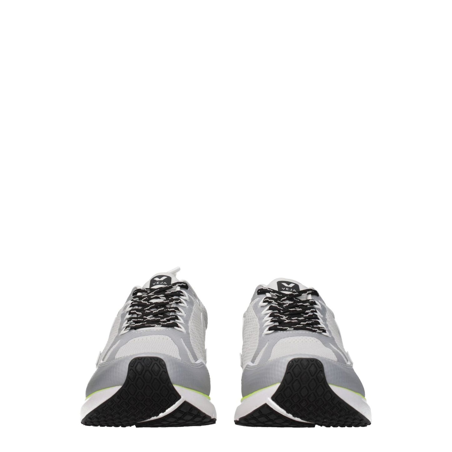 Veja Gray Fabric Athletic Sneakers