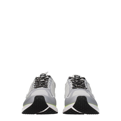 Veja Gray Fabric Athletic Sneakers