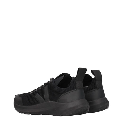Veja Black Fabric Athletic Sneakers