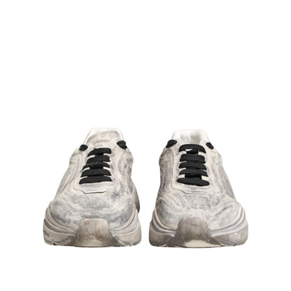 Dolce & Gabbana White Daymaster Low Top Men Sneakers Shoes