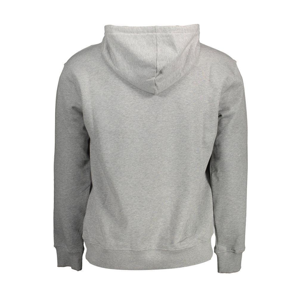 North Sails Grigio Cotton Men Sweatshirt