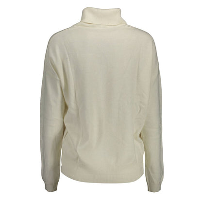 U.S. POLO ASSN. Bianco Polyamide Women Sweater
