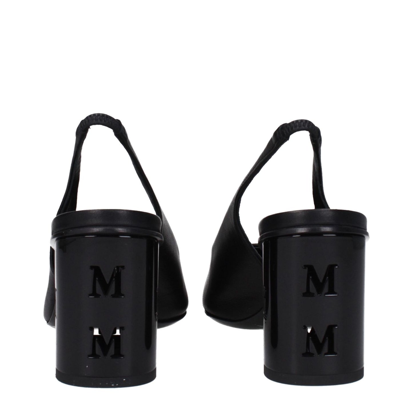 Max Mara Black Leather Pumps