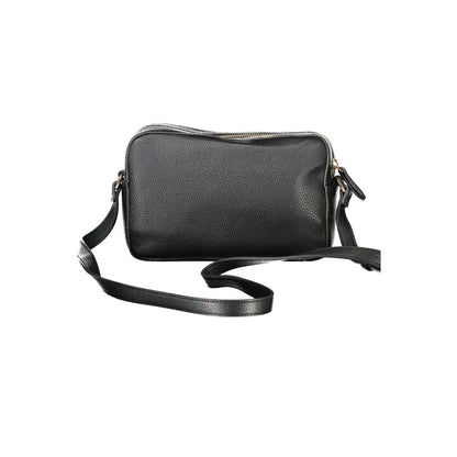 Twinset Black Polyurethane Women's Camera Bag