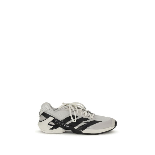 Y-3 White Fabric Athletic Sneakers