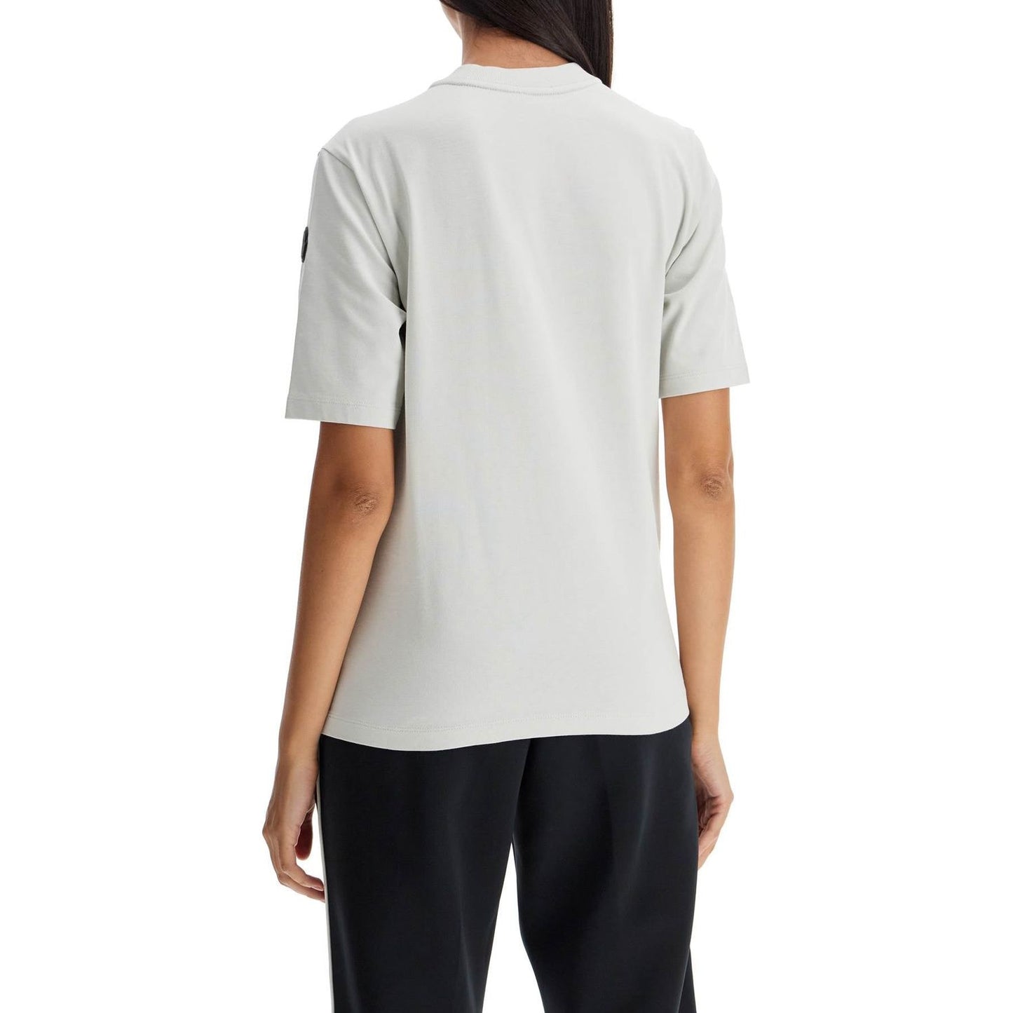 Moncler textured logo t-shirt Topwear Moncler