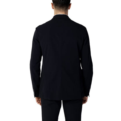 Armani Exchange Blue Cotton Blazer 1728,71956299936,Armani Exchange,Blazers - Suits & Blazers - Clothing,Blue,Clothing,IT44 | S,IT46 | M,IT48 | L,IT50 | L,IT52 | XL,IT54 | XXL,IT56 | 3XL,Men,New with tags,Suits & Blazers - Clothing