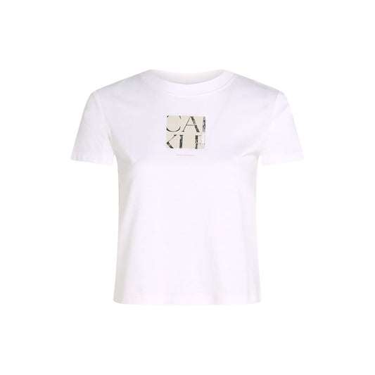 Calvin Klein Jeans White Recycled Cotton T-Shirt