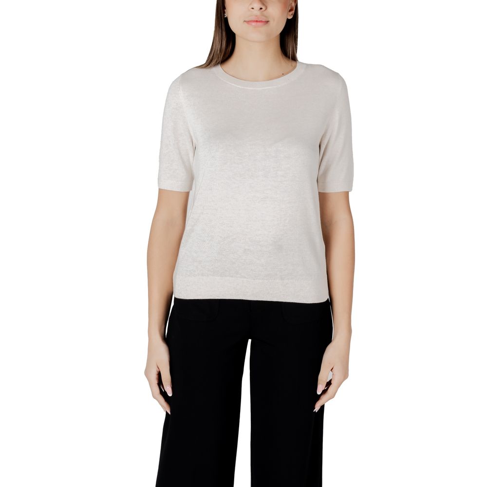 Street One Beige Viscose Sweatshirt