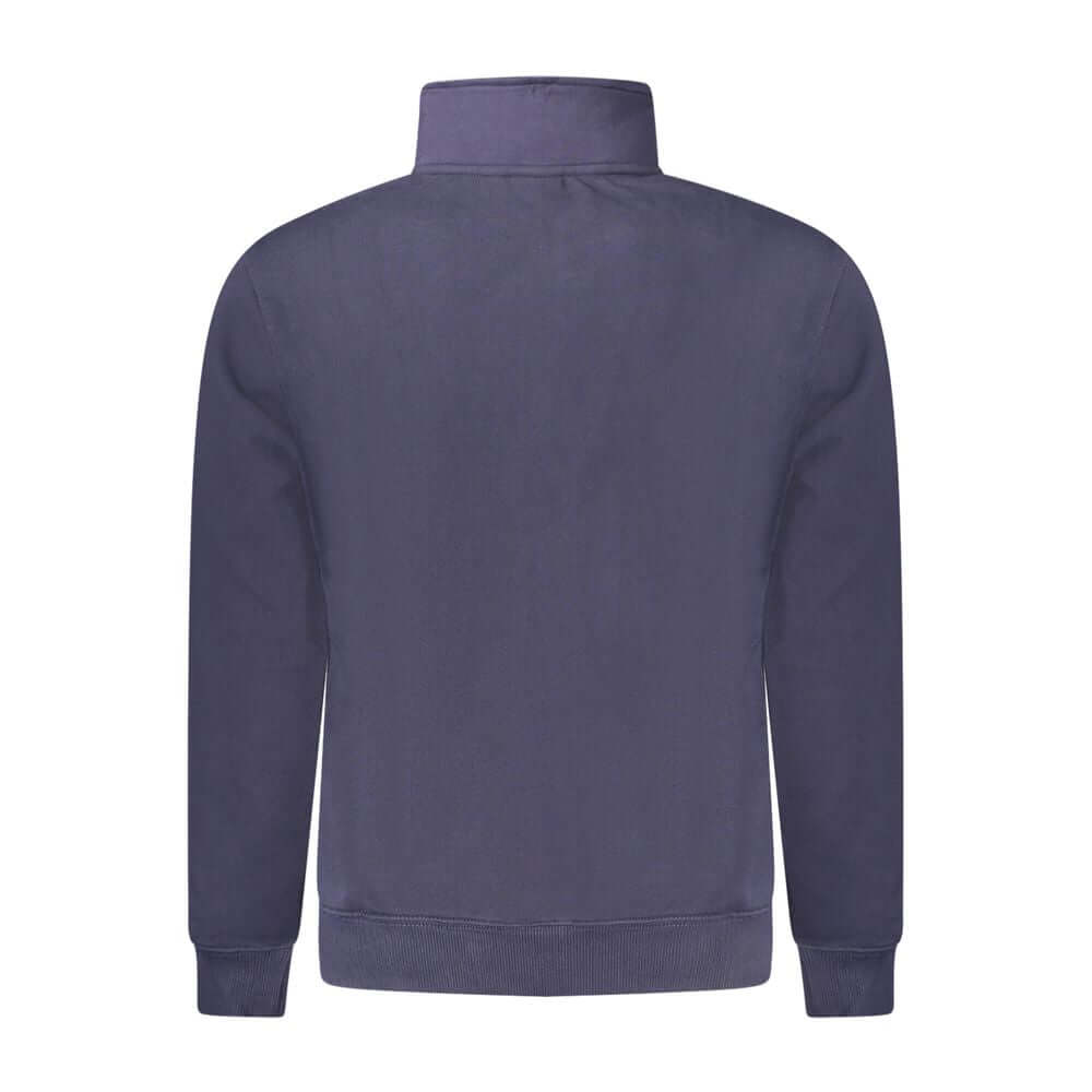 Napapijri Blue Cotton Men Sweatshirt