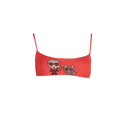 Karl Lagerfeld Rosso Poliammide Women Swimsuit