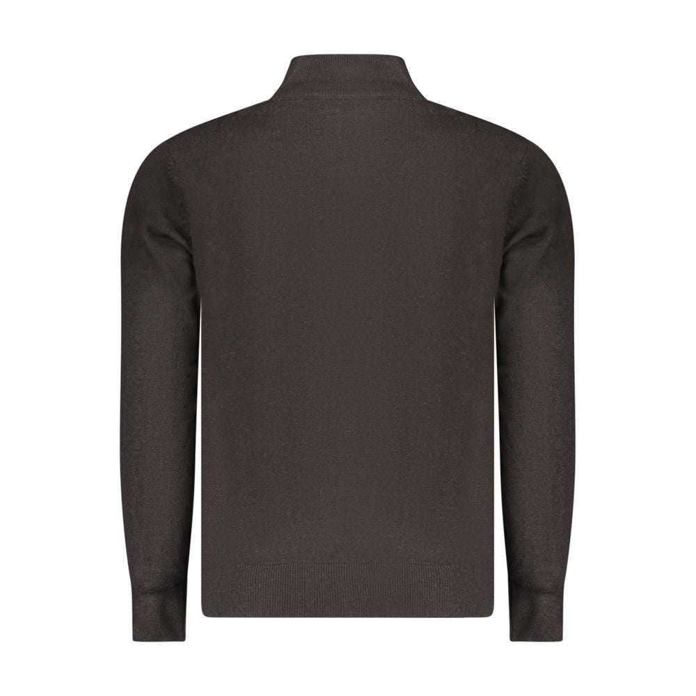 North Sails Nero Acrylic Men Cardigan 1728,67403481248,Black,Cardigans - Sweaters - Clothing,Clothing,L,M,Men,New with tags,North Sails,S,Sweaters - Clothing,XL
