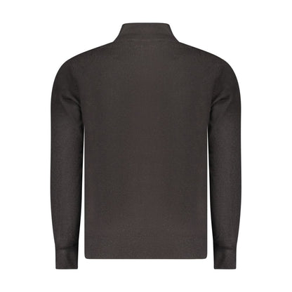 North Sails Nero Acrylic Men Cardigan 1728,67403481248,Black,Cardigans - Sweaters - Clothing,Clothing,L,M,Men,New with tags,North Sails,S,Sweaters - Clothing,XL