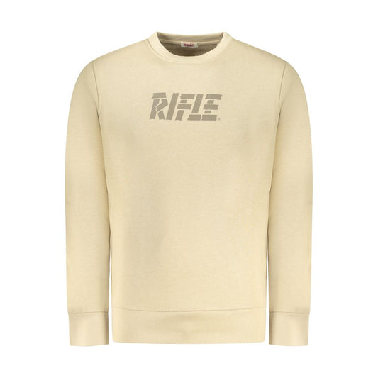 Rifle Beige Cotton Men Sweatshirt 1728,67403481248,Beige,Clothing,Men,New with tags,Rifle,Sweaters - Clothing,Sweatshirts - Sweaters - Clothing,XXL