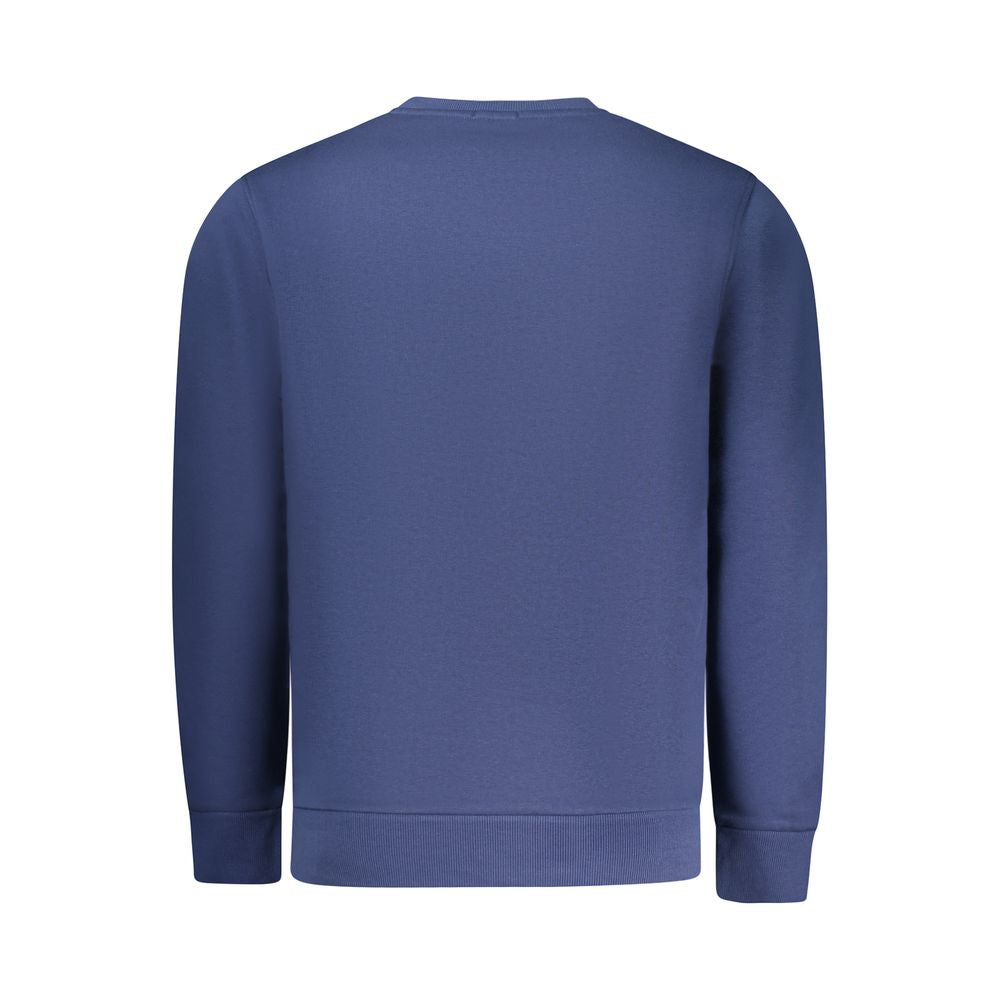Rifle Blue Cotton Men Sweatshirt