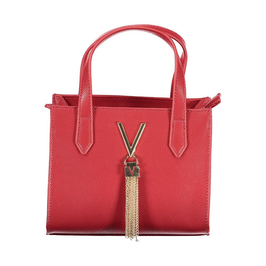 Mario Valentino Red Polyurethane Women Handbag