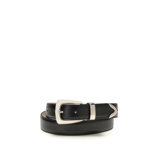 Khaite Black Calf Leather Bos Taurus Regular Belt1728,72470364320,80 cm / 32 Inches,85 cm / 34 Inches,Accessories,Belts - Accessories,Black,Khaite,New with tags,Regular Belts - Belts - Accessories,Women