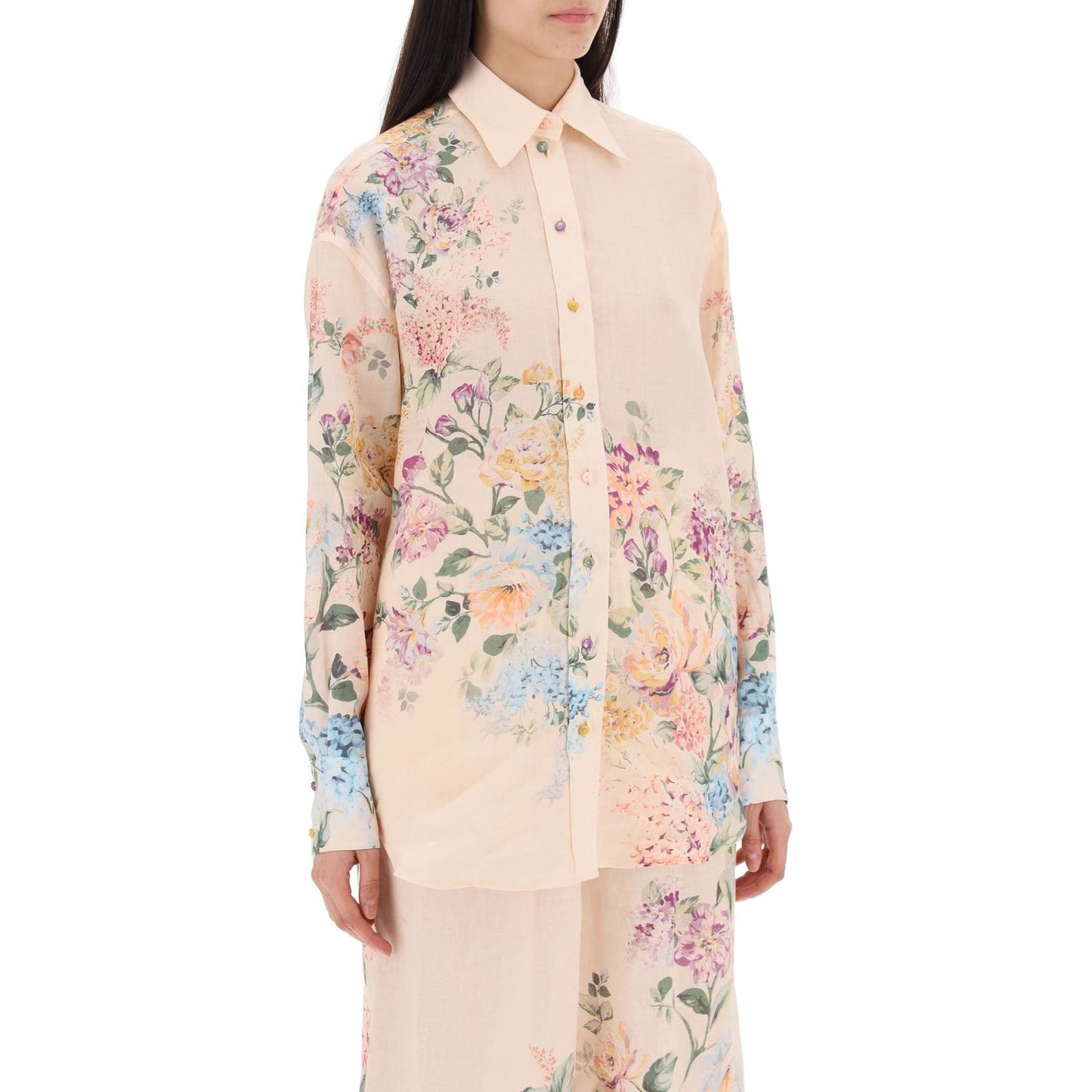 Zimmermann floral halliday shirt Topwear Zimmermann