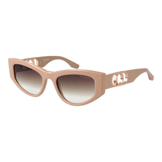 Trussardi Beige Acetate Sunglasses 1728,67345776800,Accessories,Beige,Glasses and Sunglasses - Accessories,New with tags,Sunglasses - Glasses and Sunglasses - Accessories,Trussardi,Women