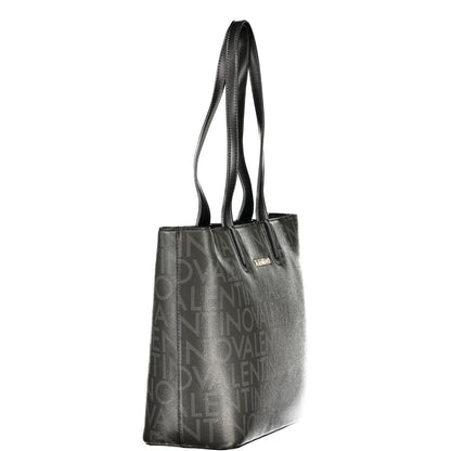 Valentino Black Polyethylene Handbag