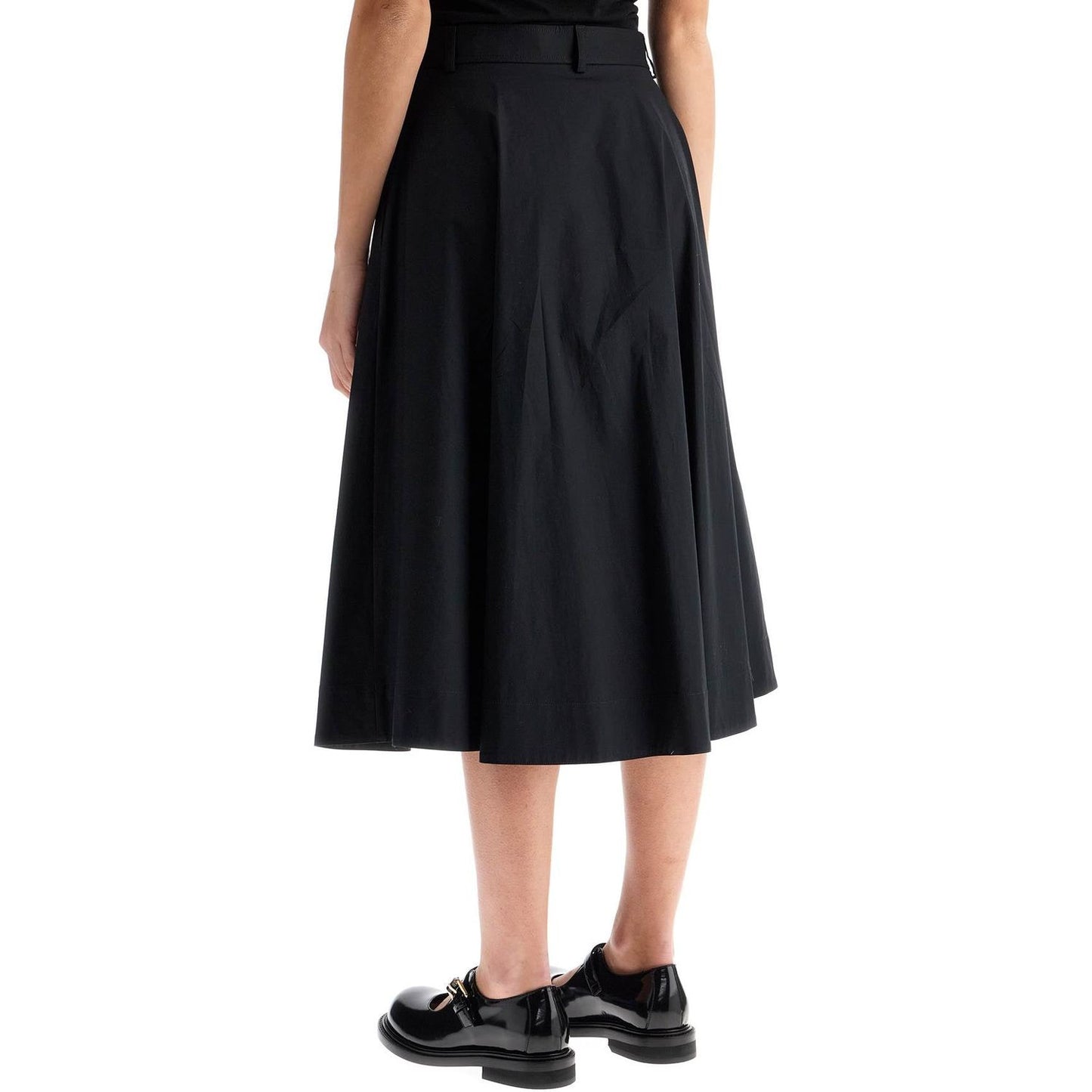 Moschino 'poplin skirt with buttons' Skirts Moschino