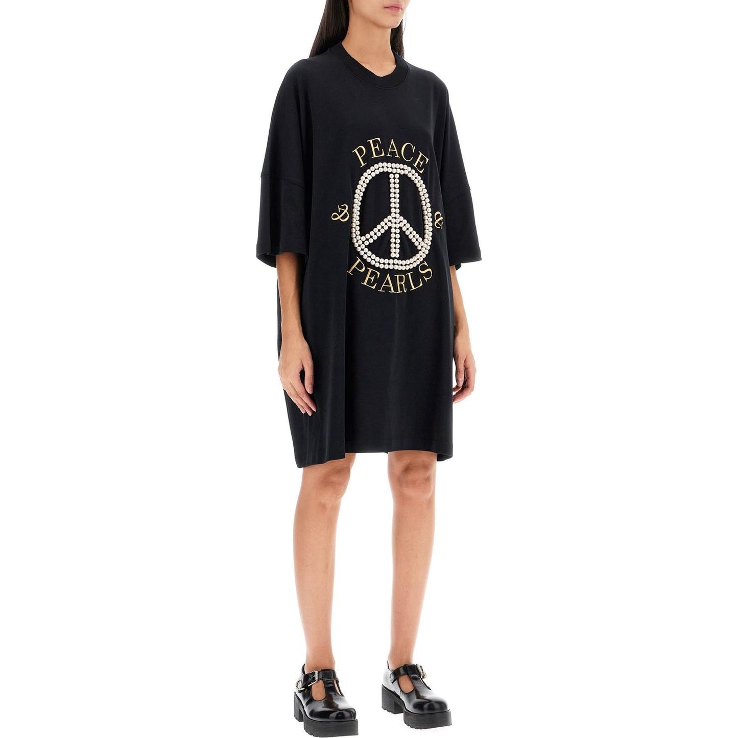 Moschino "peace & pearls t-shirt Dresses Moschino