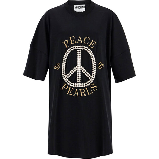 Moschino "peace & pearls t-shirt Dresses Moschino