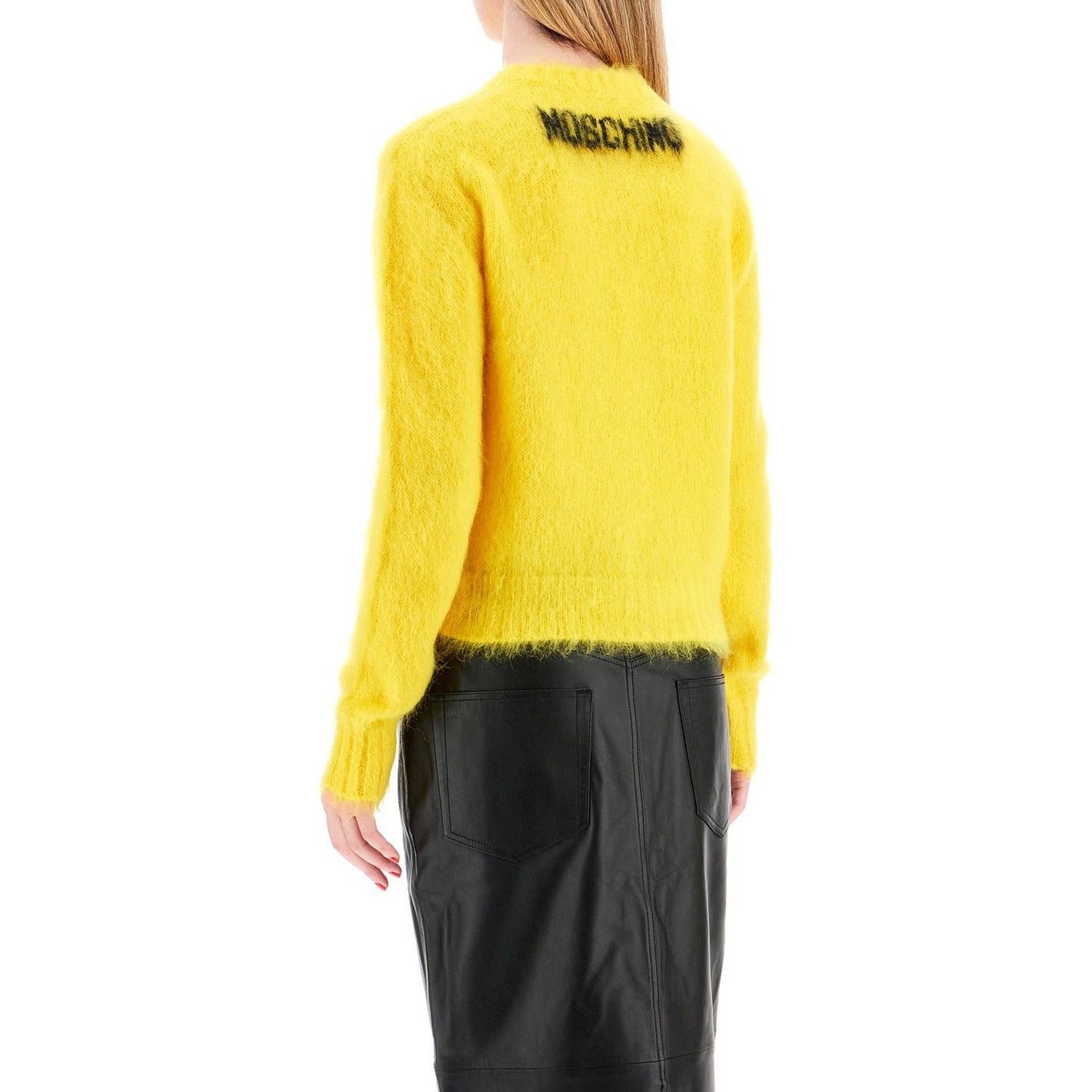 Moschino mohair smiley pullover Knitwear Moschino