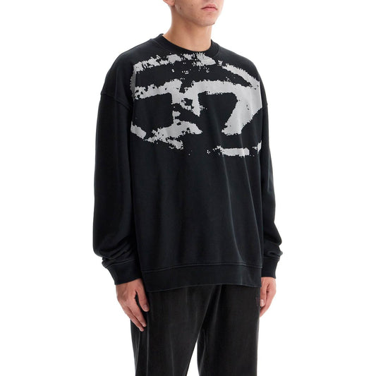 Diesel fleece sweatshirt with f Topwear Diesel