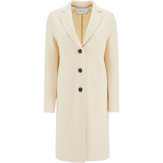 Harris Wharf London single-breasted wool coat in boiled Jackets Harris Wharf London