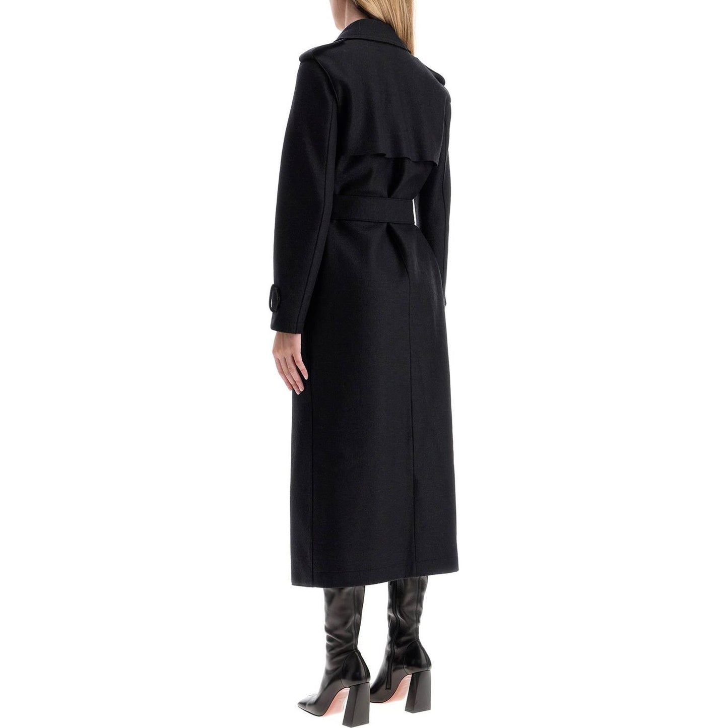 Harris Wharf London pressed wool robe coat with nine words Jackets Harris Wharf London