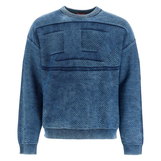 Diesel k-klevery pullover with oval Knitwear Diesel