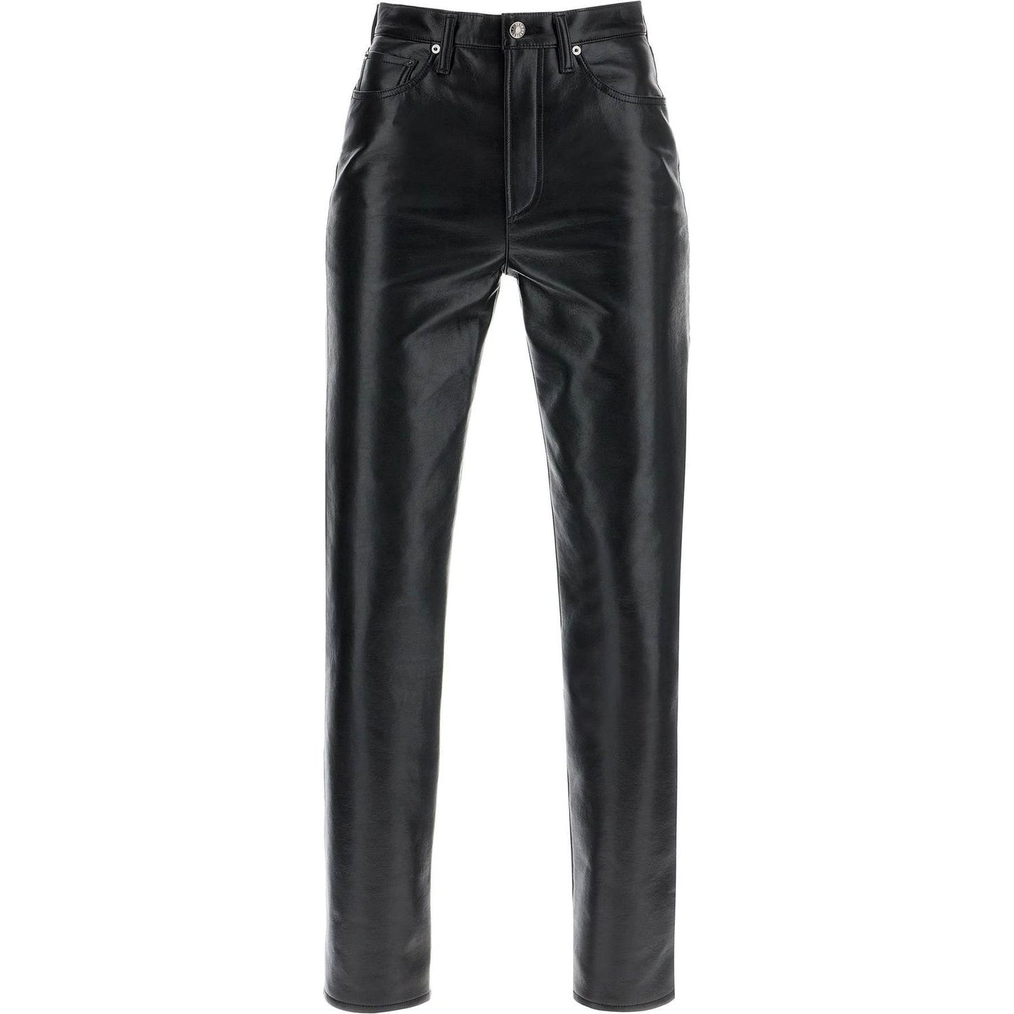 Agolde '90's recycled leather pinch waist Trousers Agolde