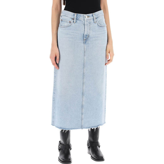 Agolde ragazza  "girl's denim Skirts Agolde