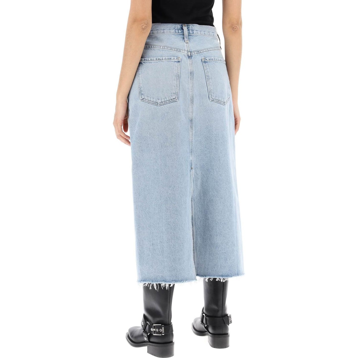 Agolde ragazza  "girl's denim Skirts Agolde