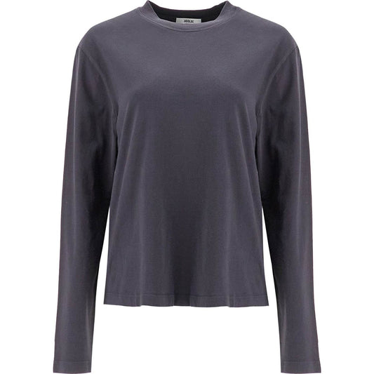 Agolde long-sleeved organic cotton jersey Topwear Agolde