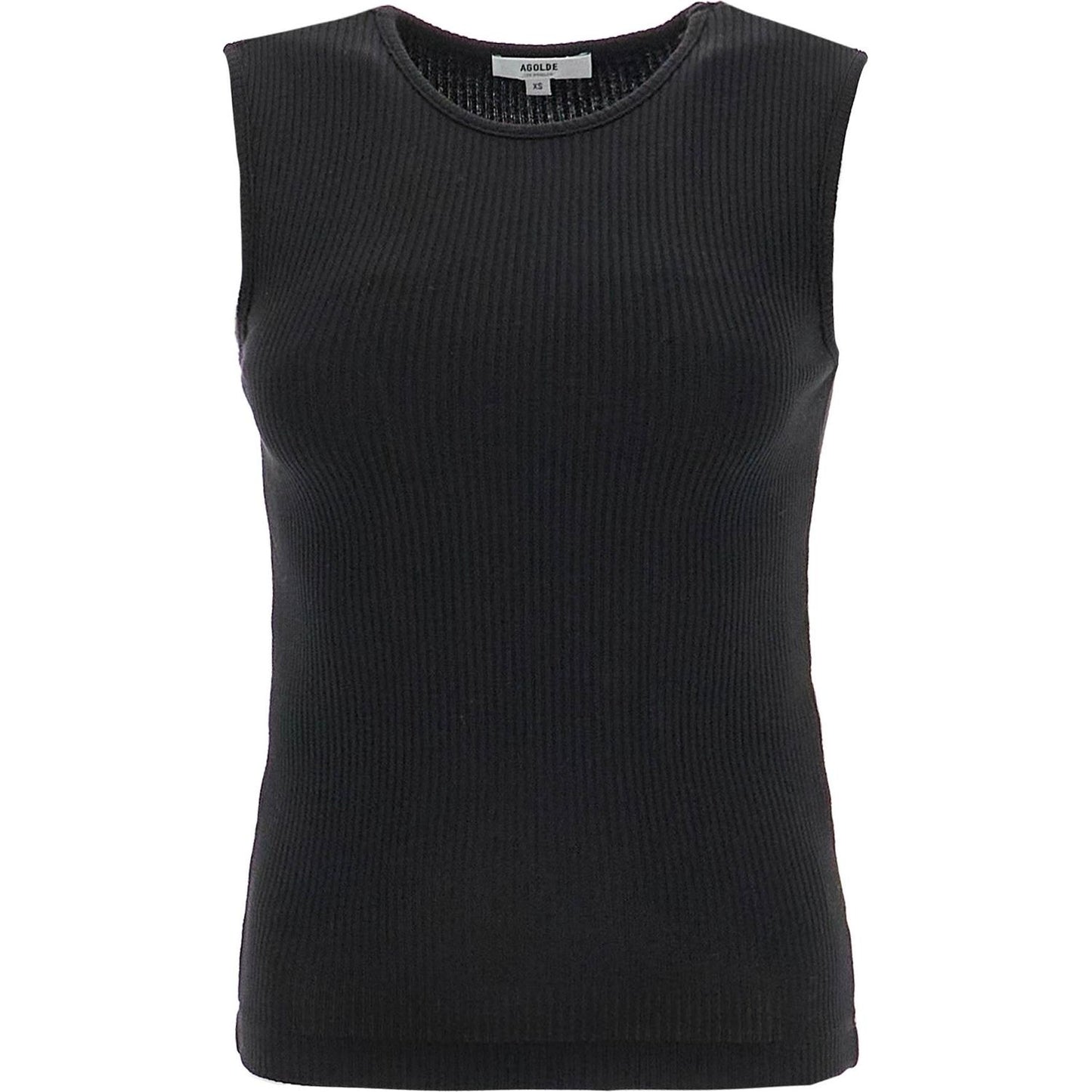 Agolde ribbed binx tank top