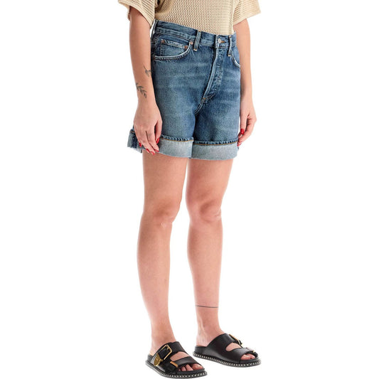 Agolde women's denim women shorts Short trousers Agolde