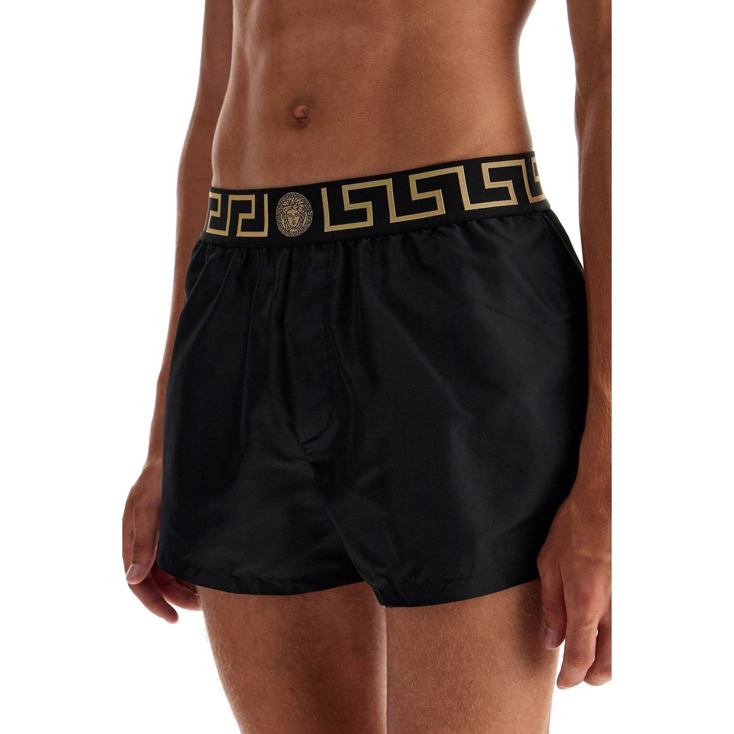 Versace men's greek border swim trunks Beachwear & underwear Versace