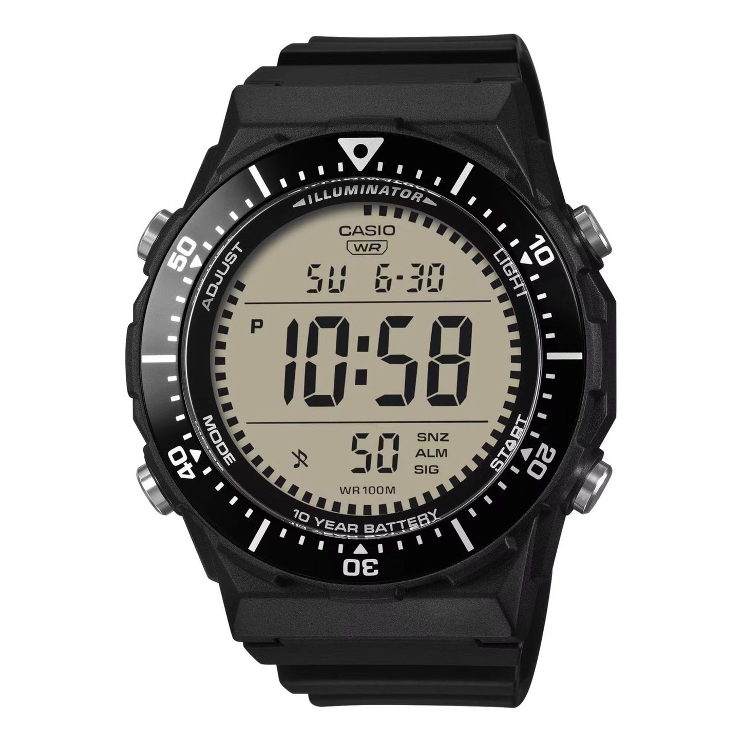 CASIO COLLECTION Mod. DIVER - New Case LCD