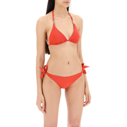 Max Mara Beachwear triangle bikini top in jersey and lurex fabric Beachwear & underwear Max Mara Beachwear