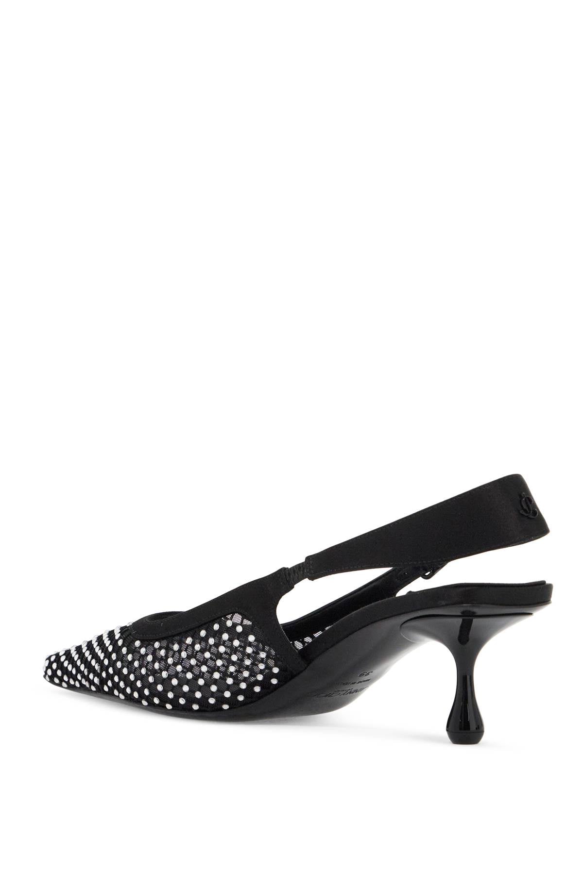 Jimmy Choo 'mesh and satin slingback amel 50 dã©col Pumps Jimmy Choo