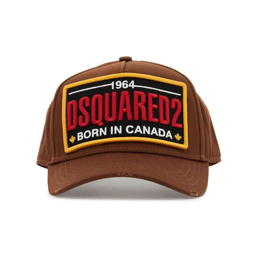 Dsquared2 baseball cap with logo patch Scarves Hats & Gloves Dsquared2