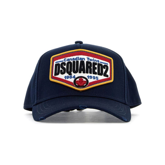 Dsquared2 cotton gabardine baseball cap with Scarves Hats & Gloves Dsquared2