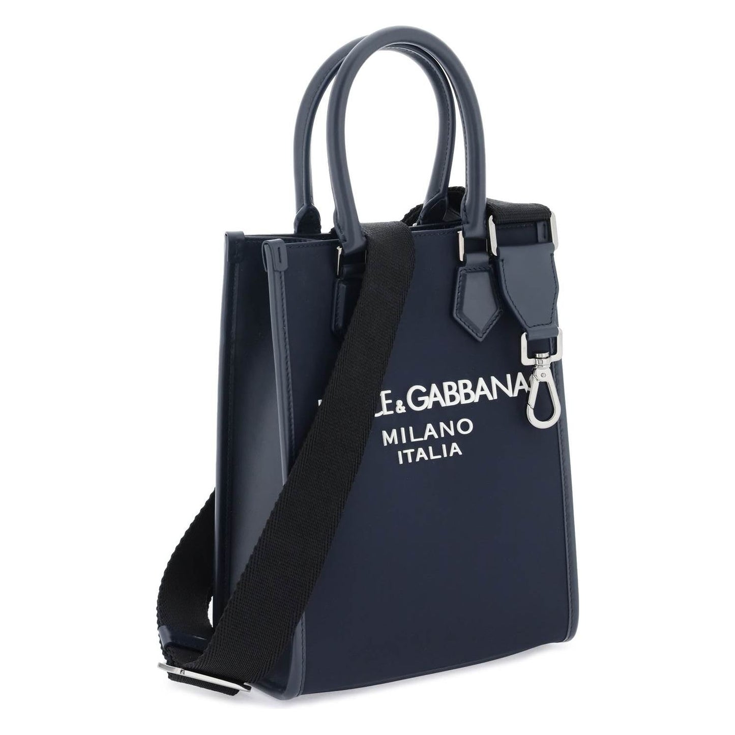 Dolce & Gabbana small nylon tote bag with logo Shopper Dolce & Gabbana