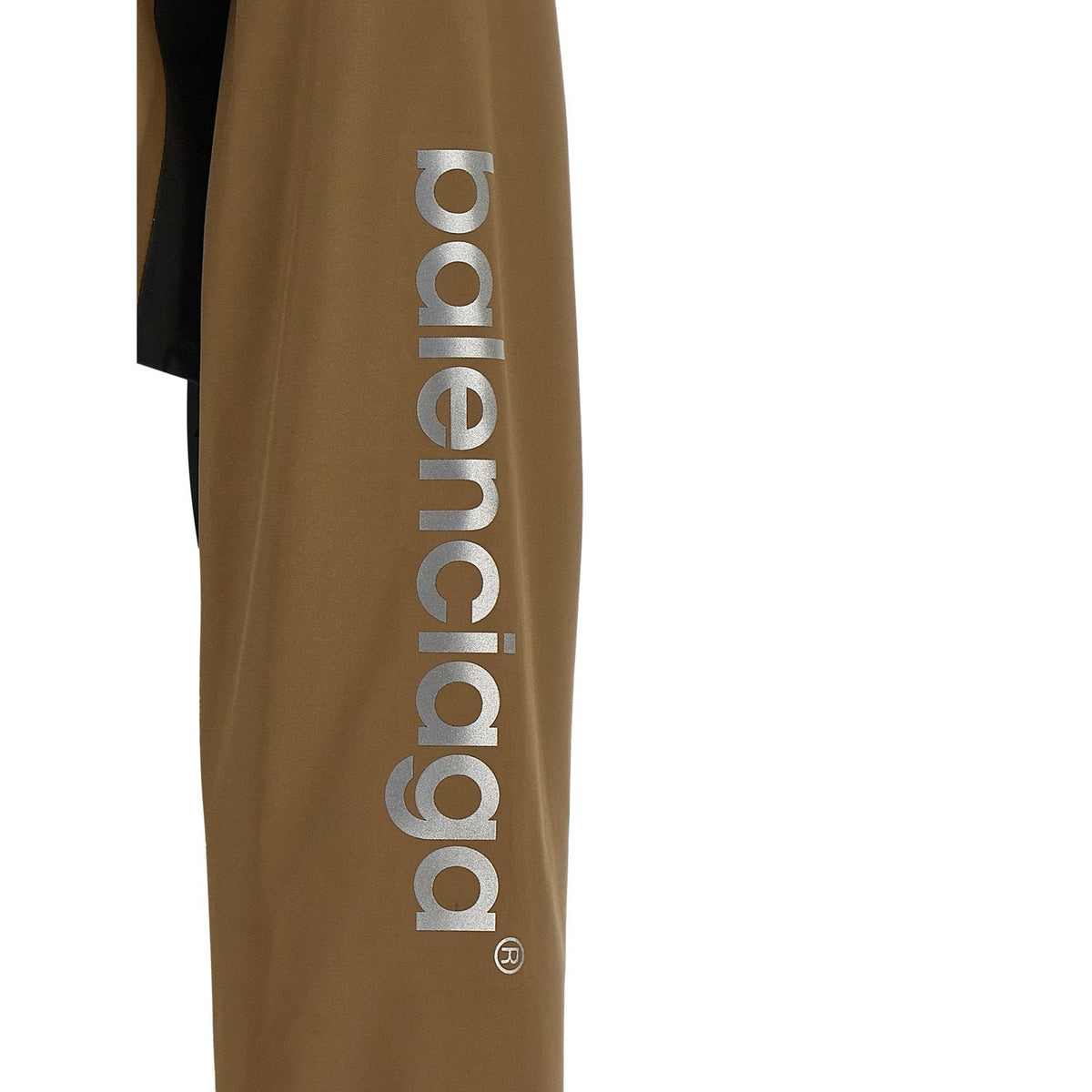 Balenciaga Brown Polyester Shell Jacket