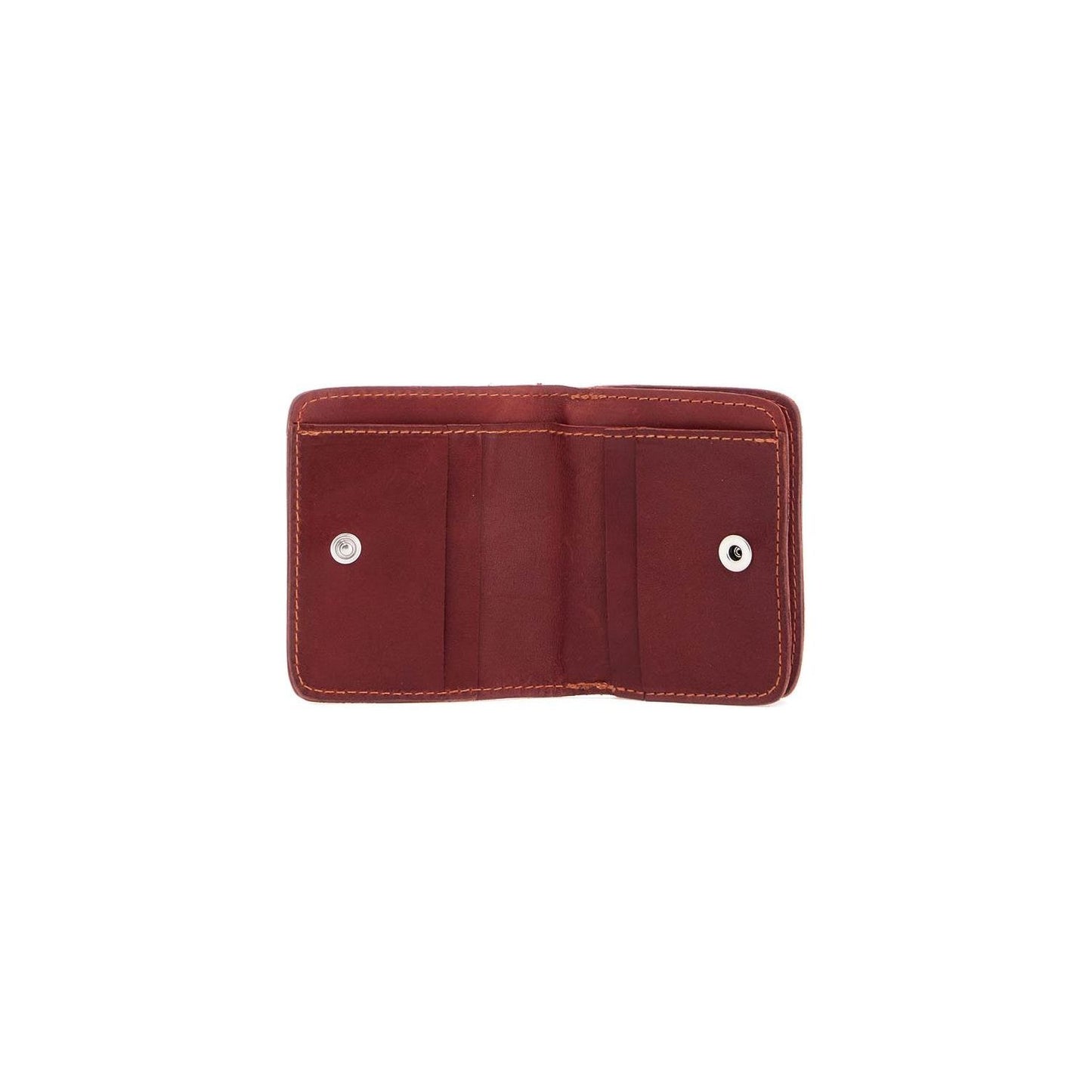 Guidi elegant red kangaroo leather wallet with card slots Small Leather Goods Guidi