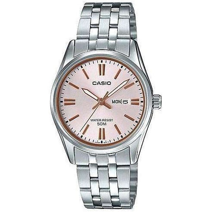 CASIO COLLECTION Mod. LADY DAY & DATE - ANTIQUE PINK